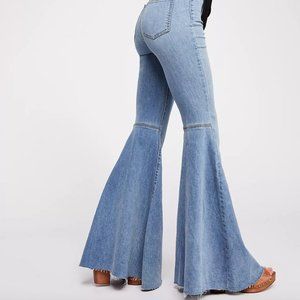 Free People Just Float On Flare Jeans